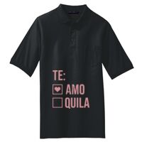 Tall Silk Touch Polo with Pocket Thumbnail