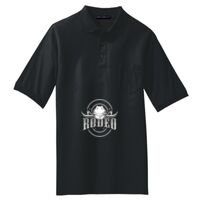 Tall Silk Touch Polo with Pocket Thumbnail