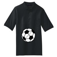 Tall Silk Touch Polo with Pocket Thumbnail