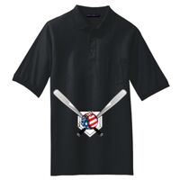 Tall Silk Touch Polo with Pocket Thumbnail