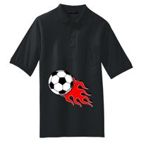Tall Silk Touch Polo with Pocket Thumbnail