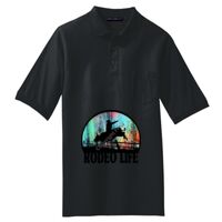 Tall Silk Touch Polo with Pocket Thumbnail