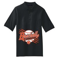 Tall Silk Touch Polo with Pocket Thumbnail