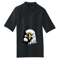 Tall Silk Touch Polo with Pocket Thumbnail