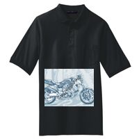 Tall Silk Touch Polo with Pocket Thumbnail