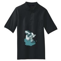 Tall Silk Touch Polo with Pocket Thumbnail