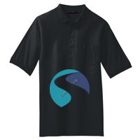 Tall Silk Touch Polo with Pocket Thumbnail