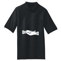 Tall Silk Touch Polo with Pocket Thumbnail