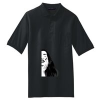 Tall Silk Touch Polo with Pocket Thumbnail