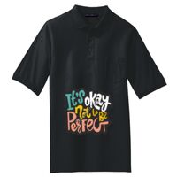 Tall Silk Touch Polo with Pocket Thumbnail