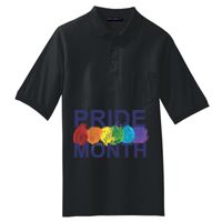 Tall Silk Touch Polo with Pocket Thumbnail