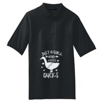 Tall Silk Touch Polo with Pocket Thumbnail