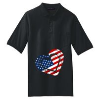 Tall Silk Touch Polo with Pocket Thumbnail