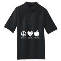 Tall Silk Touch Polo with Pocket Thumbnail