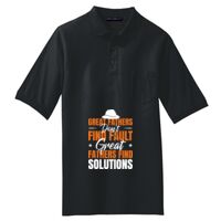 Tall Silk Touch Polo with Pocket Thumbnail