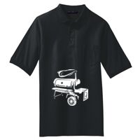 Tall Silk Touch Polo with Pocket Thumbnail