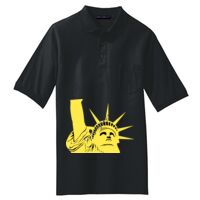 Tall Silk Touch Polo with Pocket Thumbnail