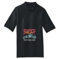 Tall Silk Touch Polo with Pocket Thumbnail