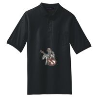Tall Silk Touch Polo with Pocket Thumbnail