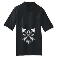Tall Silk Touch Polo with Pocket Thumbnail