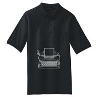 Tall Silk Touch Polo with Pocket Thumbnail