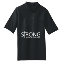 Tall Silk Touch Polo with Pocket Thumbnail