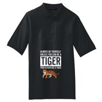 Tall Silk Touch Polo with Pocket Thumbnail