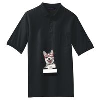 Tall Silk Touch Polo with Pocket Thumbnail