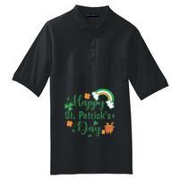 Tall Silk Touch Polo with Pocket Thumbnail