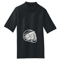 Tall Silk Touch Polo with Pocket Thumbnail