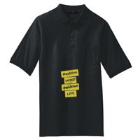 Tall Silk Touch Polo with Pocket Thumbnail
