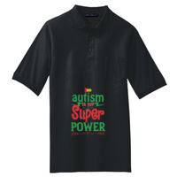 Tall Silk Touch Polo with Pocket Thumbnail