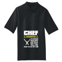 Tall Silk Touch Polo with Pocket Thumbnail