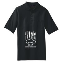 Tall Silk Touch Polo with Pocket Thumbnail