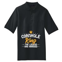Tall Silk Touch Polo with Pocket Thumbnail