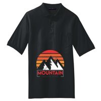 Tall Silk Touch Polo with Pocket Thumbnail
