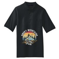 Tall Silk Touch Polo with Pocket Thumbnail