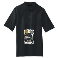 Tall Silk Touch Polo with Pocket Thumbnail