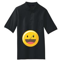 Tall Silk Touch Polo with Pocket Thumbnail