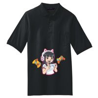 Tall Silk Touch Polo with Pocket Thumbnail