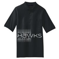 Tall Silk Touch Polo with Pocket Thumbnail