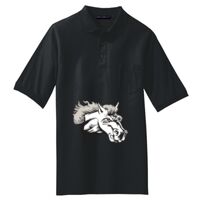 Tall Silk Touch Polo with Pocket Thumbnail