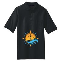 Tall Silk Touch Polo with Pocket Thumbnail