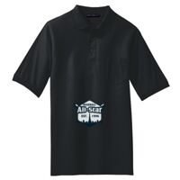 Tall Silk Touch Polo with Pocket Thumbnail