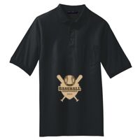 Tall Silk Touch Polo with Pocket Thumbnail