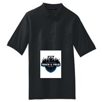 Tall Silk Touch Polo with Pocket Thumbnail