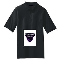 Tall Silk Touch Polo with Pocket Thumbnail