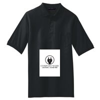 Tall Silk Touch Polo with Pocket Thumbnail