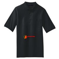 Tall Silk Touch Polo with Pocket Thumbnail