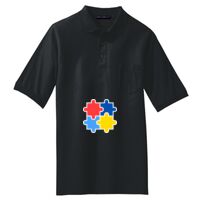 Tall Silk Touch Polo with Pocket Thumbnail